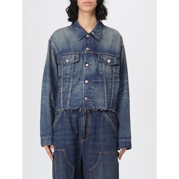 Mm6 Maison Margiela Jacket Woman Blue